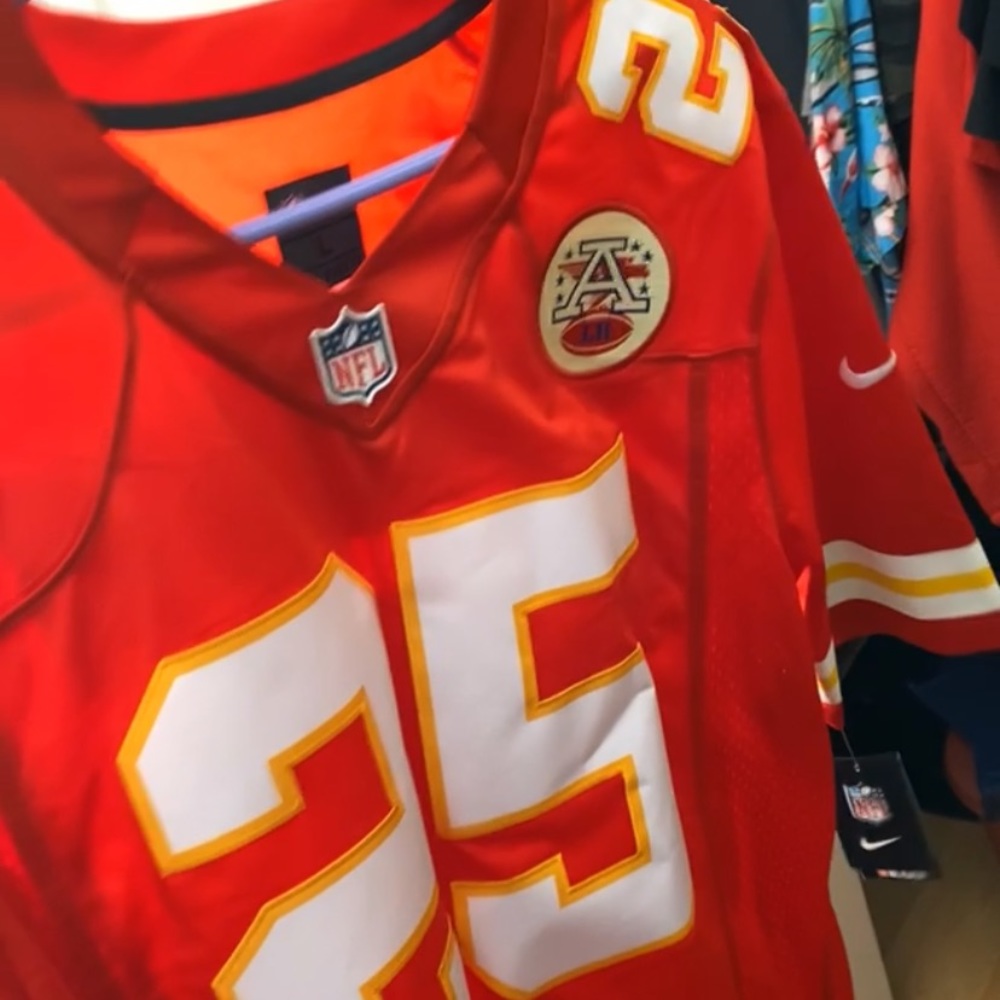 COPY - Jamaal Charles Kansas City Chiefs Jersey